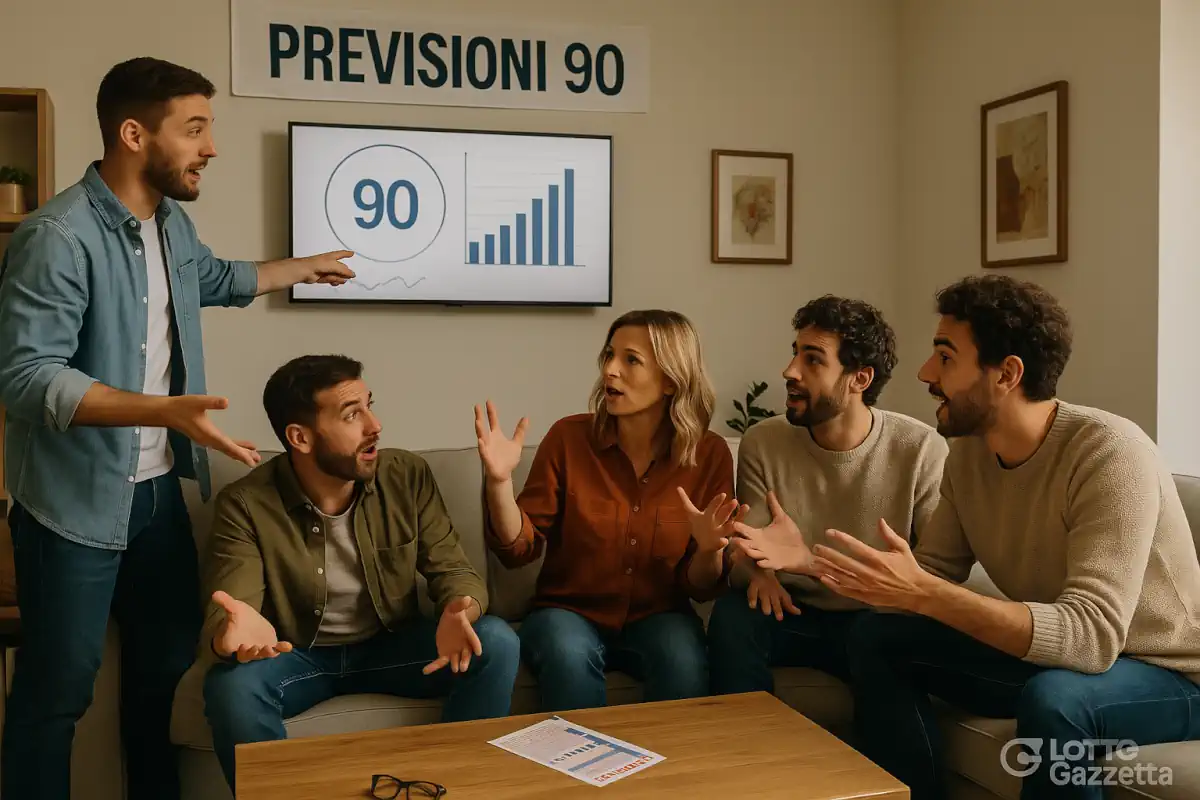 Previsioni Lotto con il 90 del 17/06/2025
