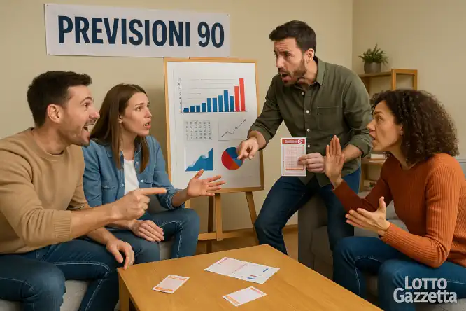 Previsioni Lotto con il 90 del 19/06/2025