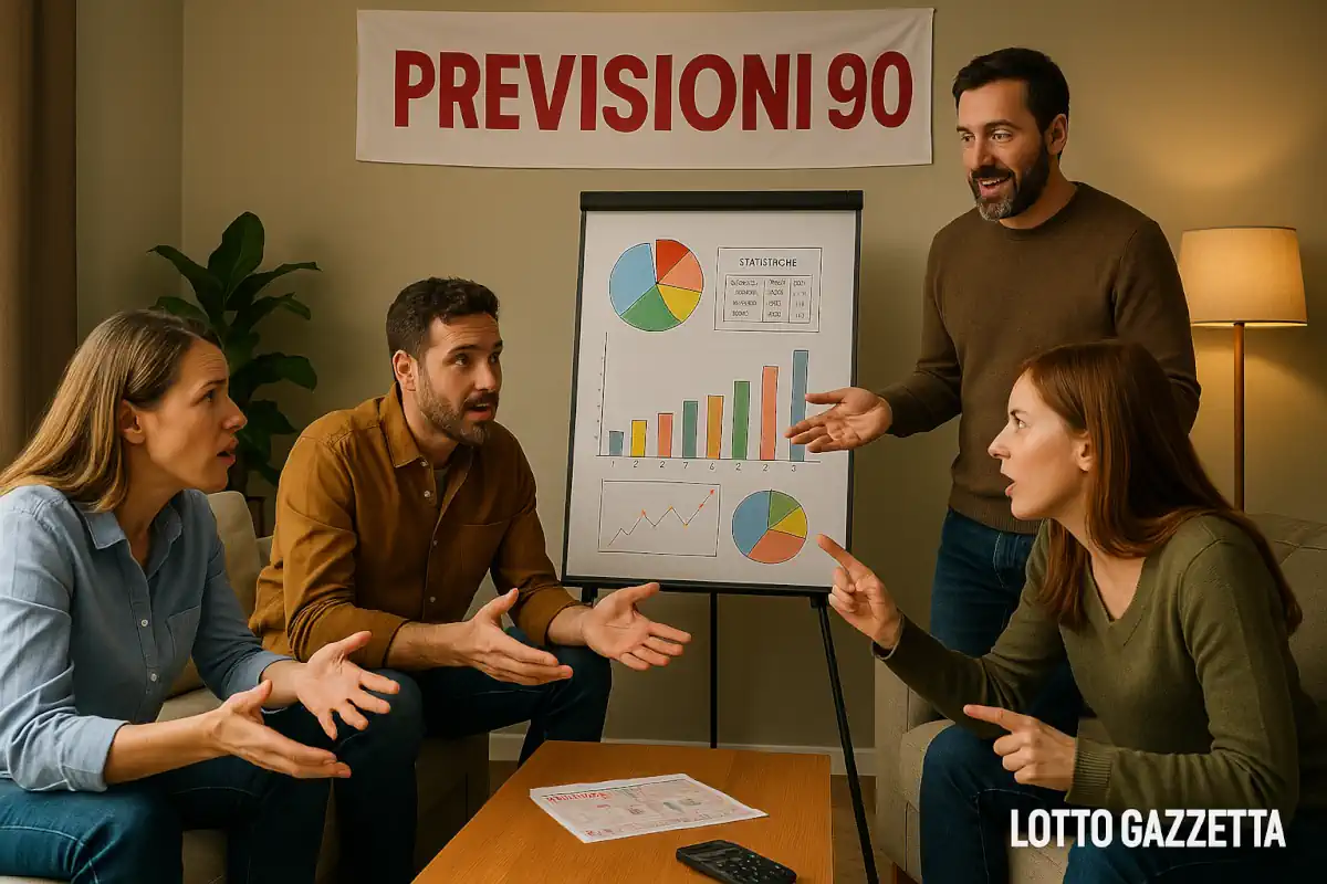 Previsioni Lotto con il 90 del 21/06/2025