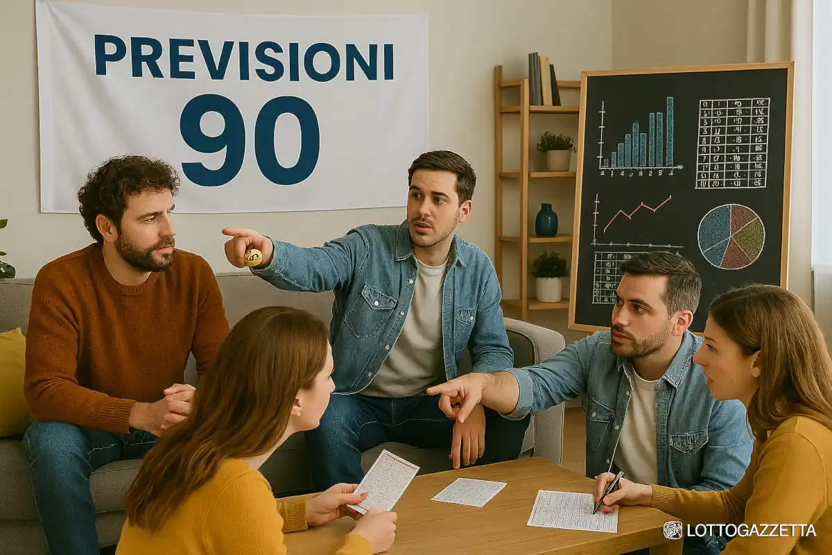 Previsioni Lotto con il 90 del 01/07/2025