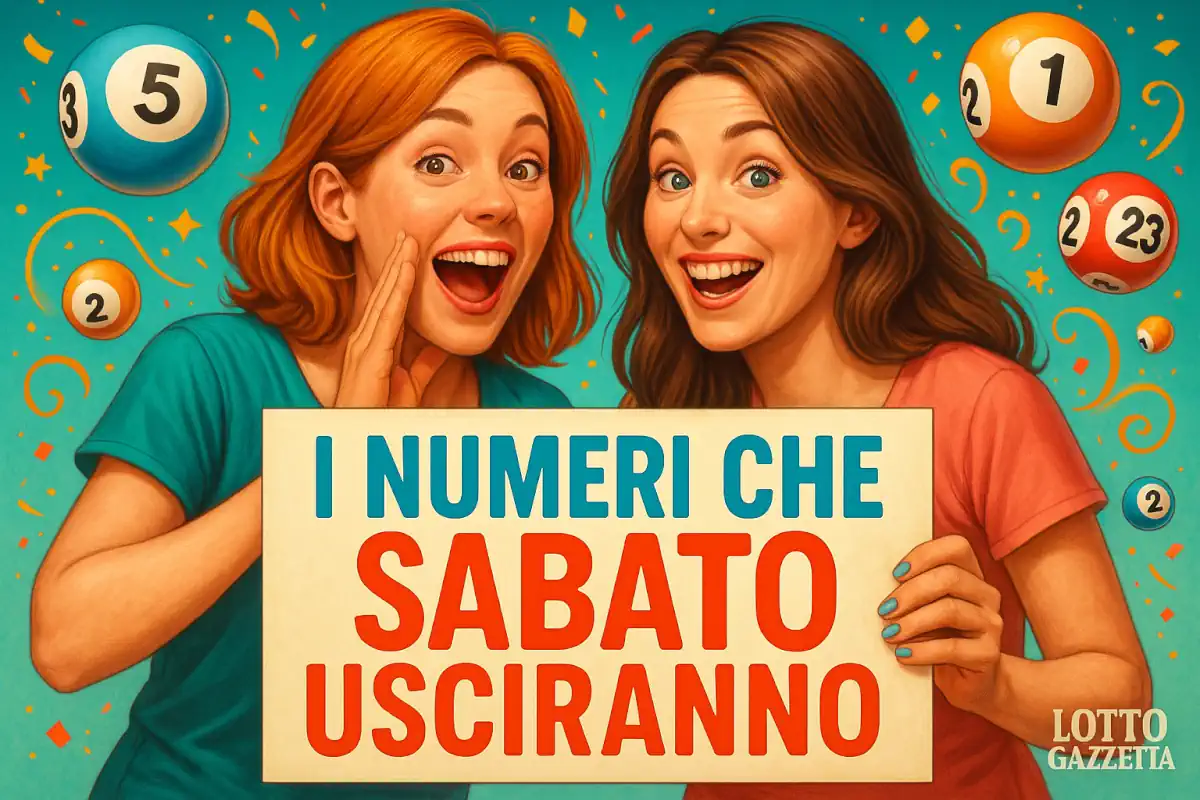 Numeri Lotto di sabato 14/06/2025