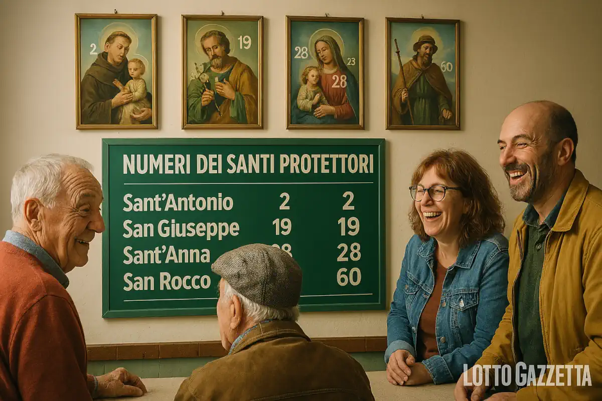 Numeri del Santo Protettore del 03/07/2025