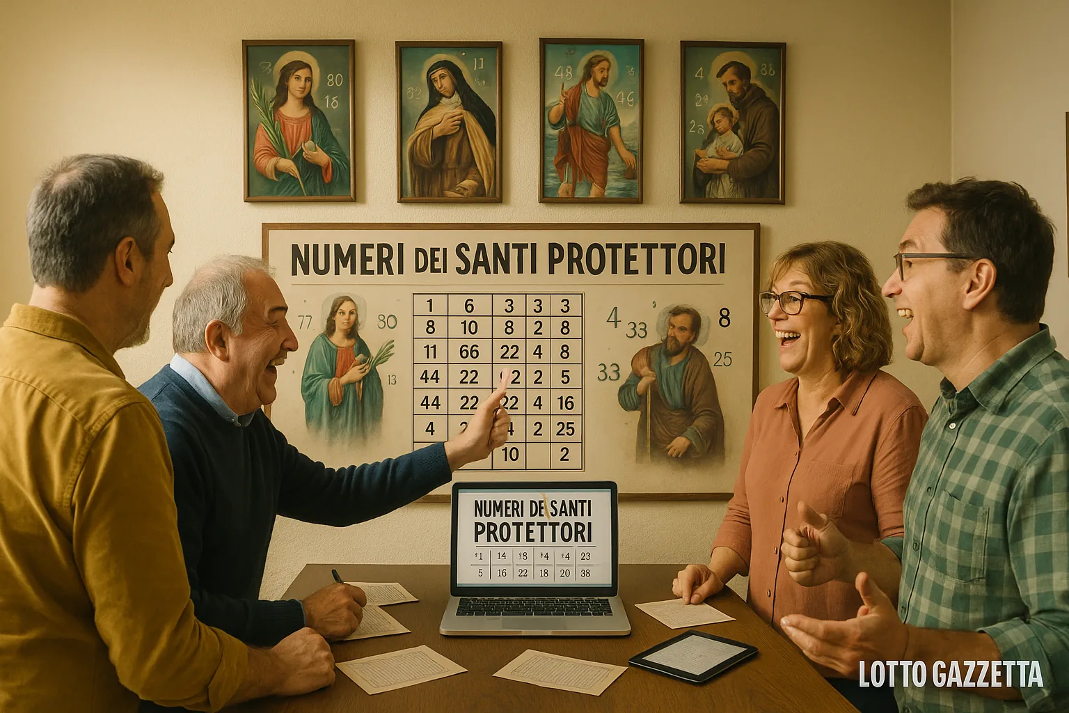 Numeri del Santo Protettore del 12/06/2025