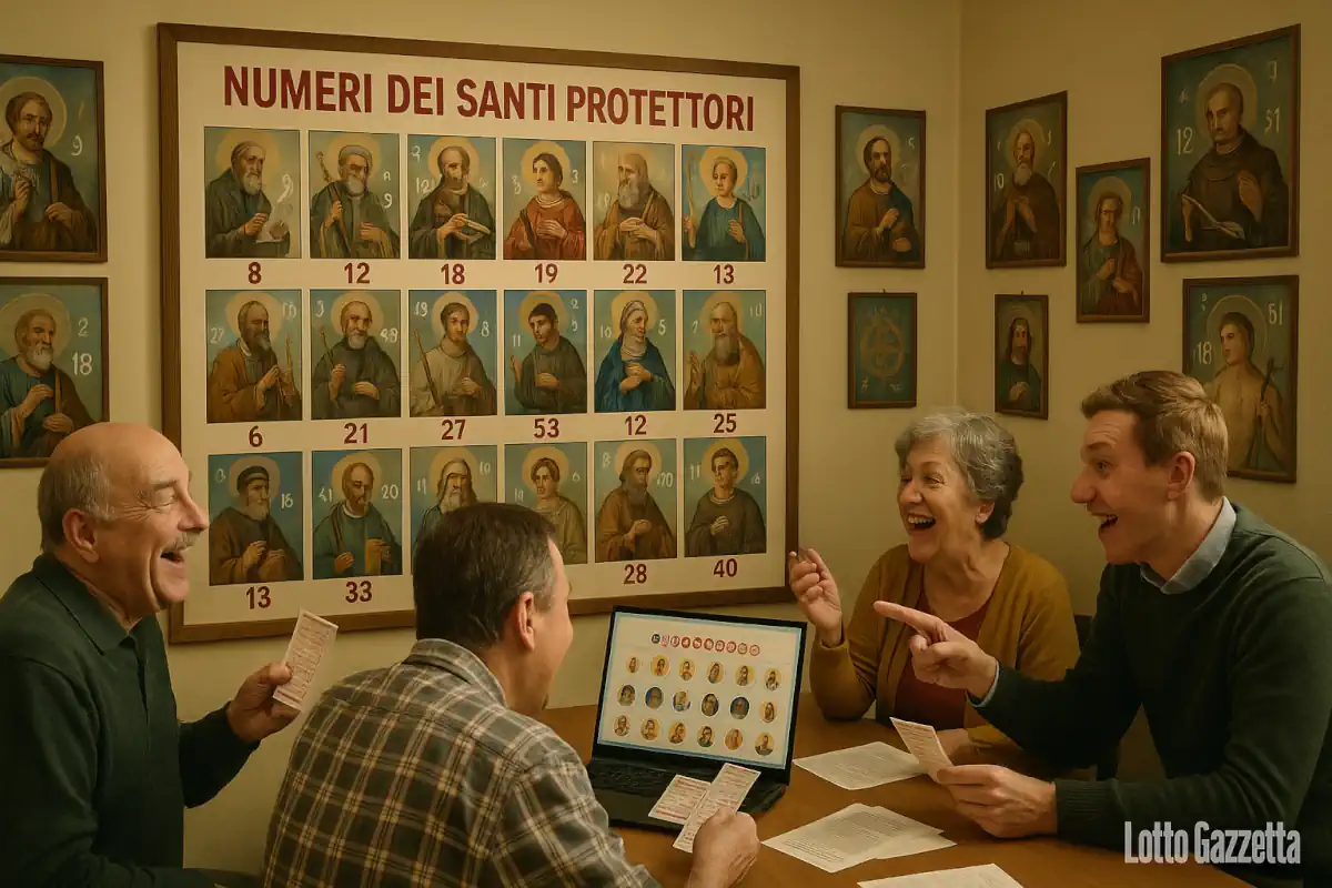 Numeri del Santo Protettore del 14/06/2025