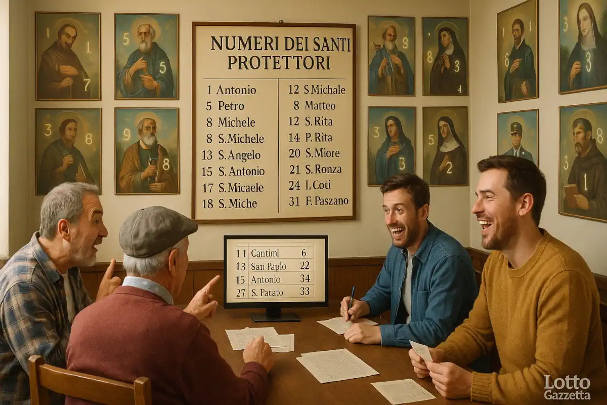 Numeri del Santo Protettore del 17/06/2025