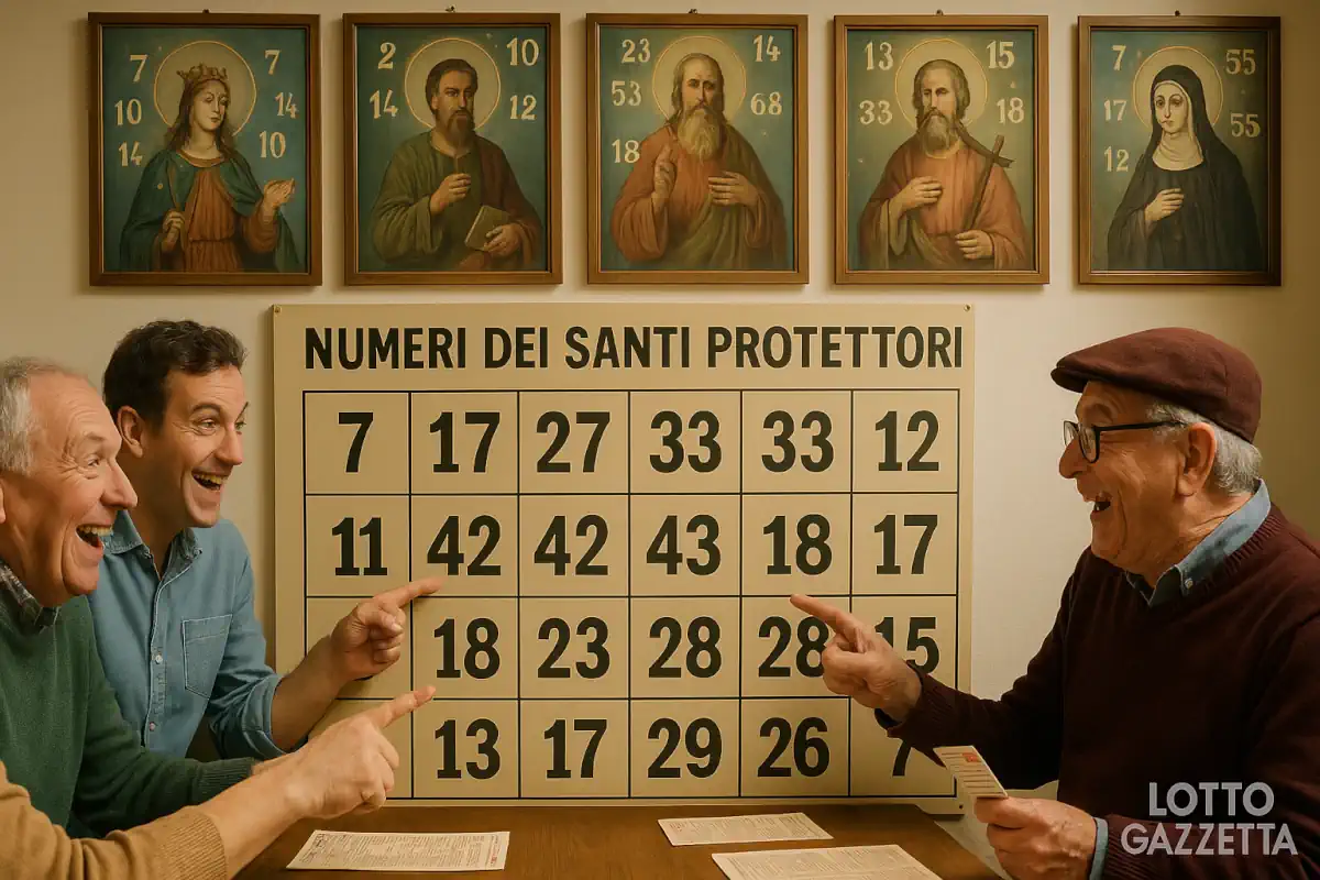 Numeri del Santo Protettore del 19/06/2025