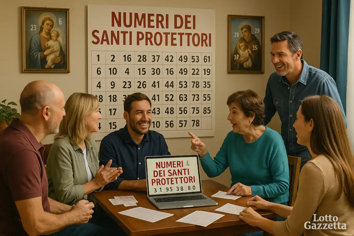 Numeri del Santo Protettore del 24/06/2025