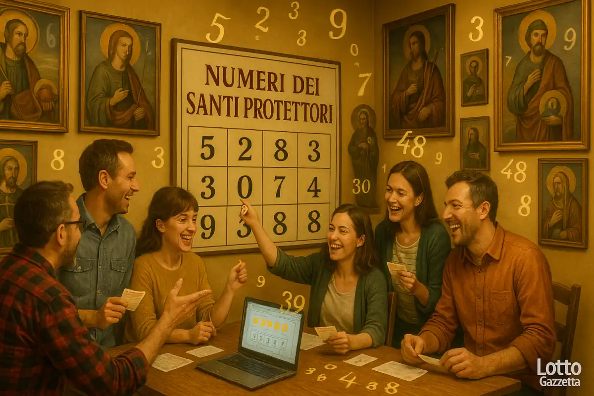 Numeri del Santo Protettore del 28/06/2025