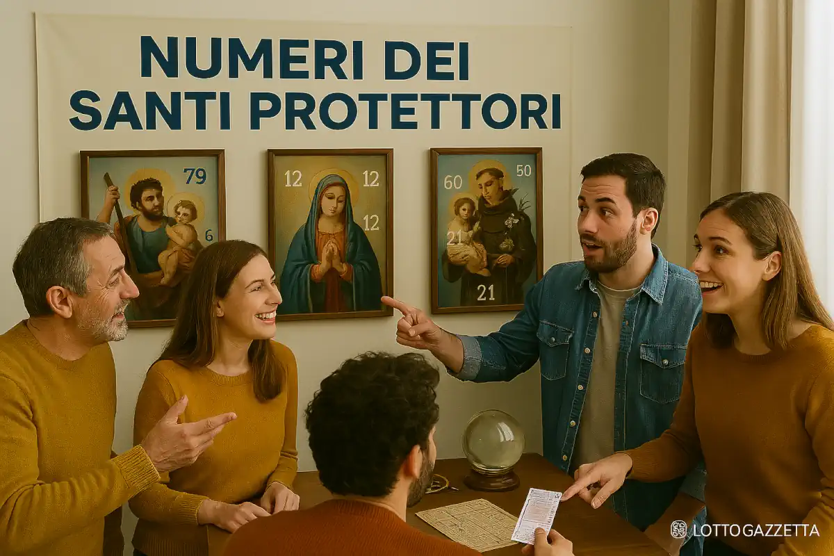Numeri del Santo Protettore del 01/07/2025