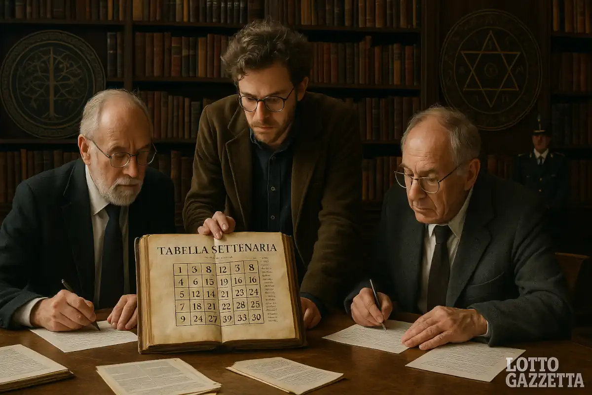 La Tabella SETTENARIA per il 19/06/2025
