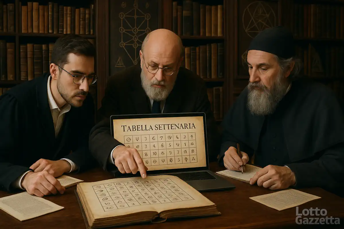 La Tabella SETTENARIA per il 21/06/2025