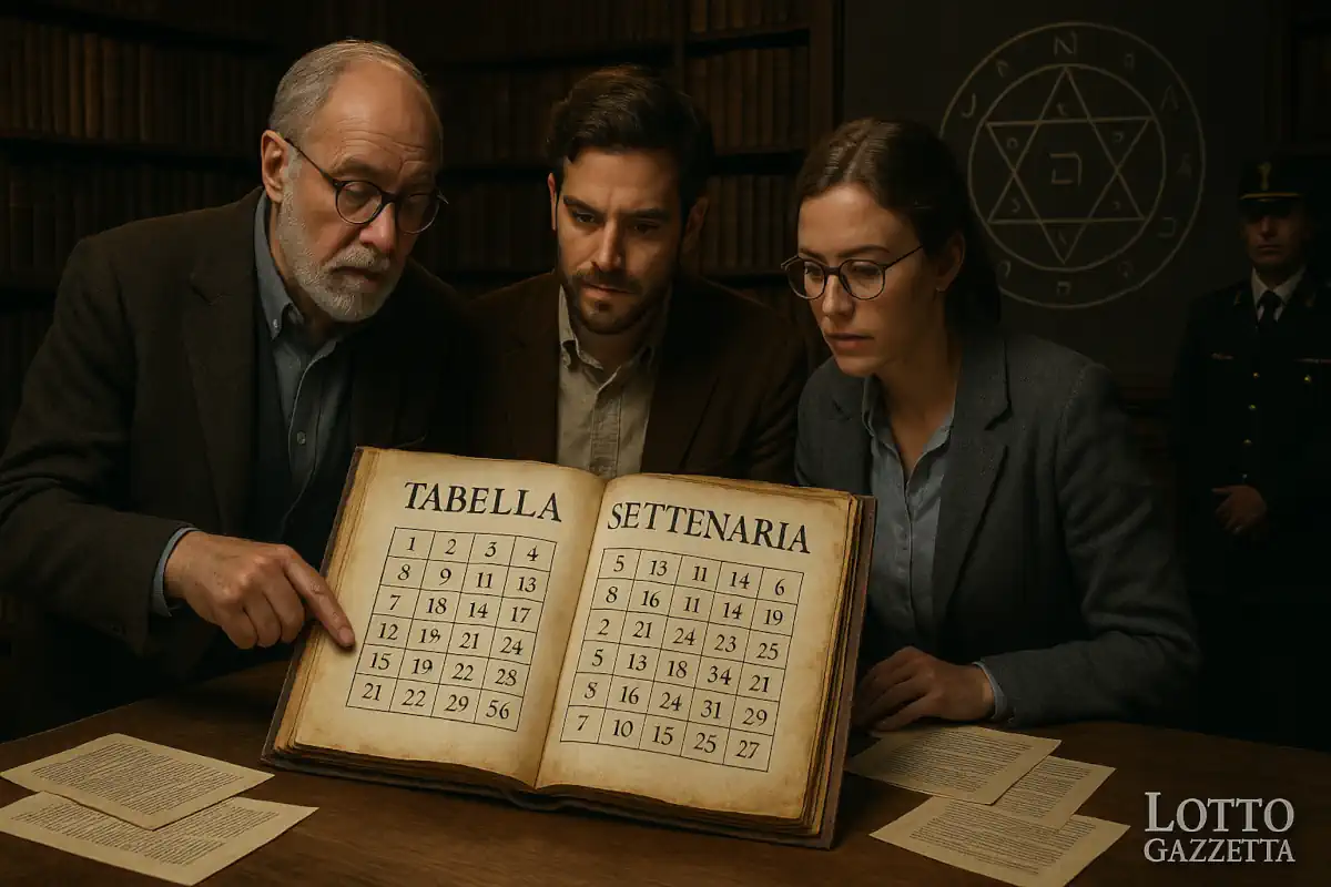 La Tabella SETTENARIA per il 26/06/2025