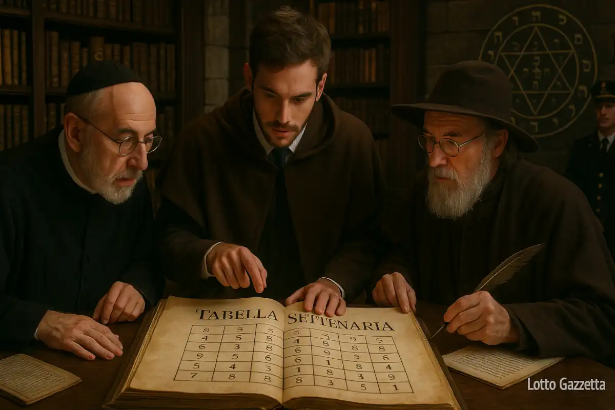 La Tabella SETTENARIA per il 27/06/2025