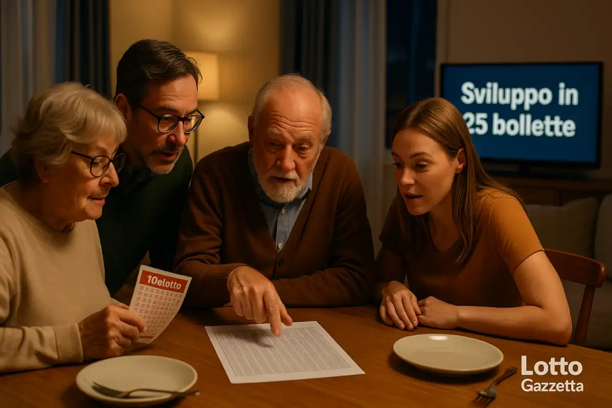 Sistema 10eLotto: 39 numeri in 25 bollette per il 21/06/2025 6 Sistema 10eLotto: 39 numeri in 25 bollette per il 21/06/2025