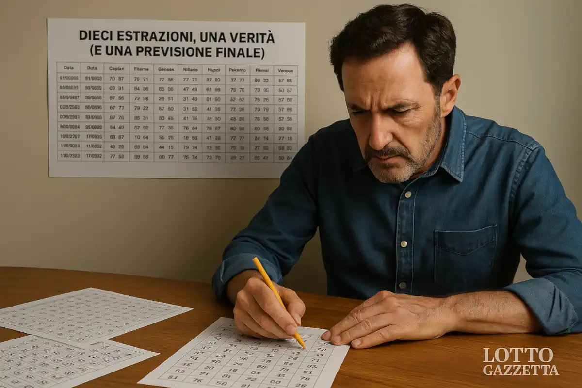 Dieci estrazioni, una verità (e una previsione finale) 6 Dieci estrazioni, una verità (e una previsione finale)