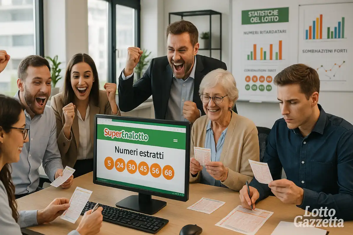 Estrazioni Superenalotto del 01/07/2025