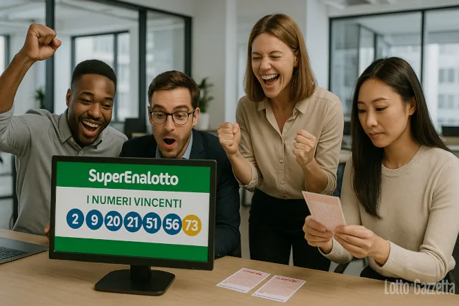 Estrazioni Superenalotto del 06/06/2025