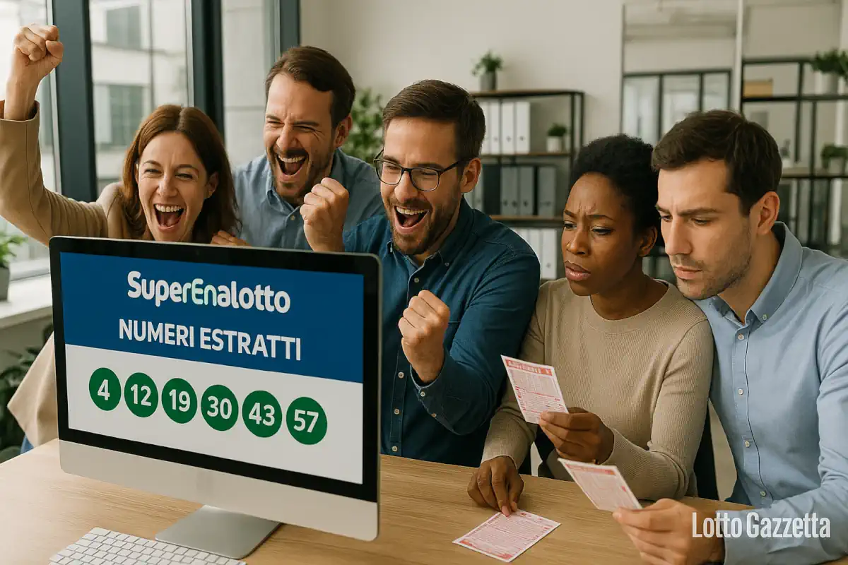 Estrazioni Superenalotto del 13/06/2025