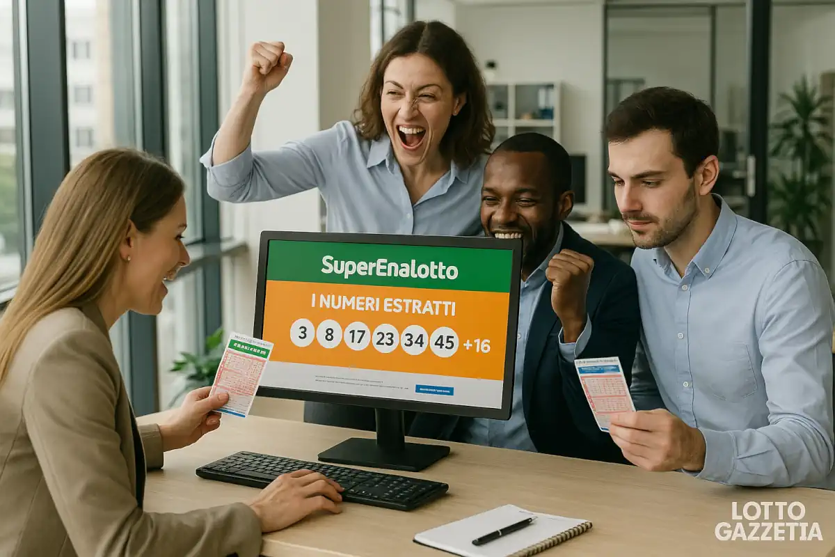 Estrazioni Superenalotto del 14/06/2025