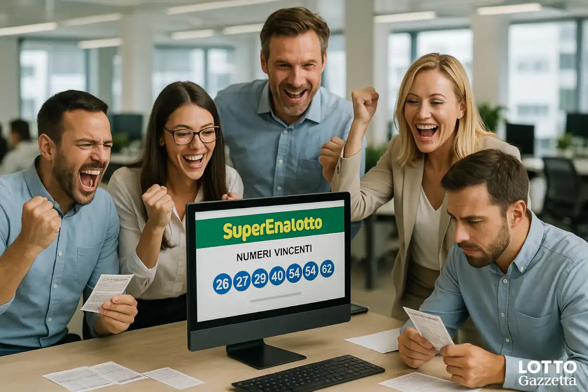Estrazioni Superenalotto del 21/06/2025