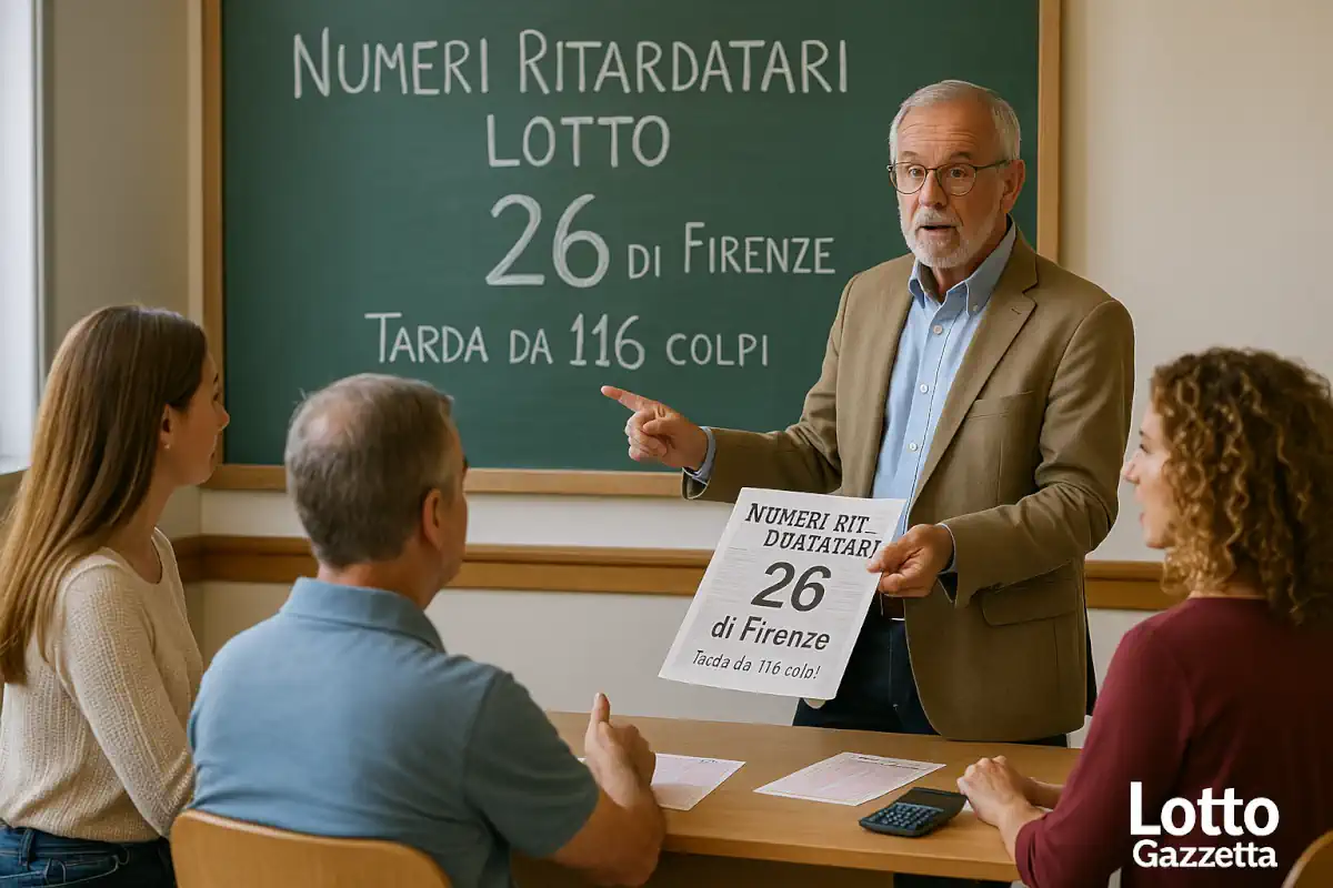 I Top 5 Ritardatari del 24/06/2025