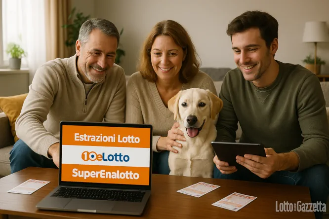 Lotto 10eLotto Superenalotto di 06/06/2025