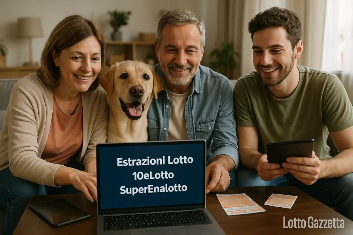 Lotto 10eLotto Superenalotto di 26/06/2025