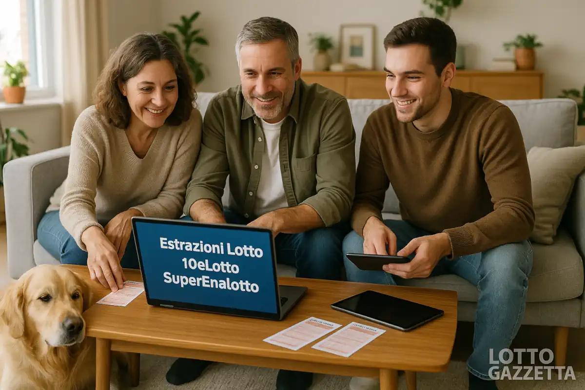 Lotto 10eLotto Superenalotto di 27/06/2025