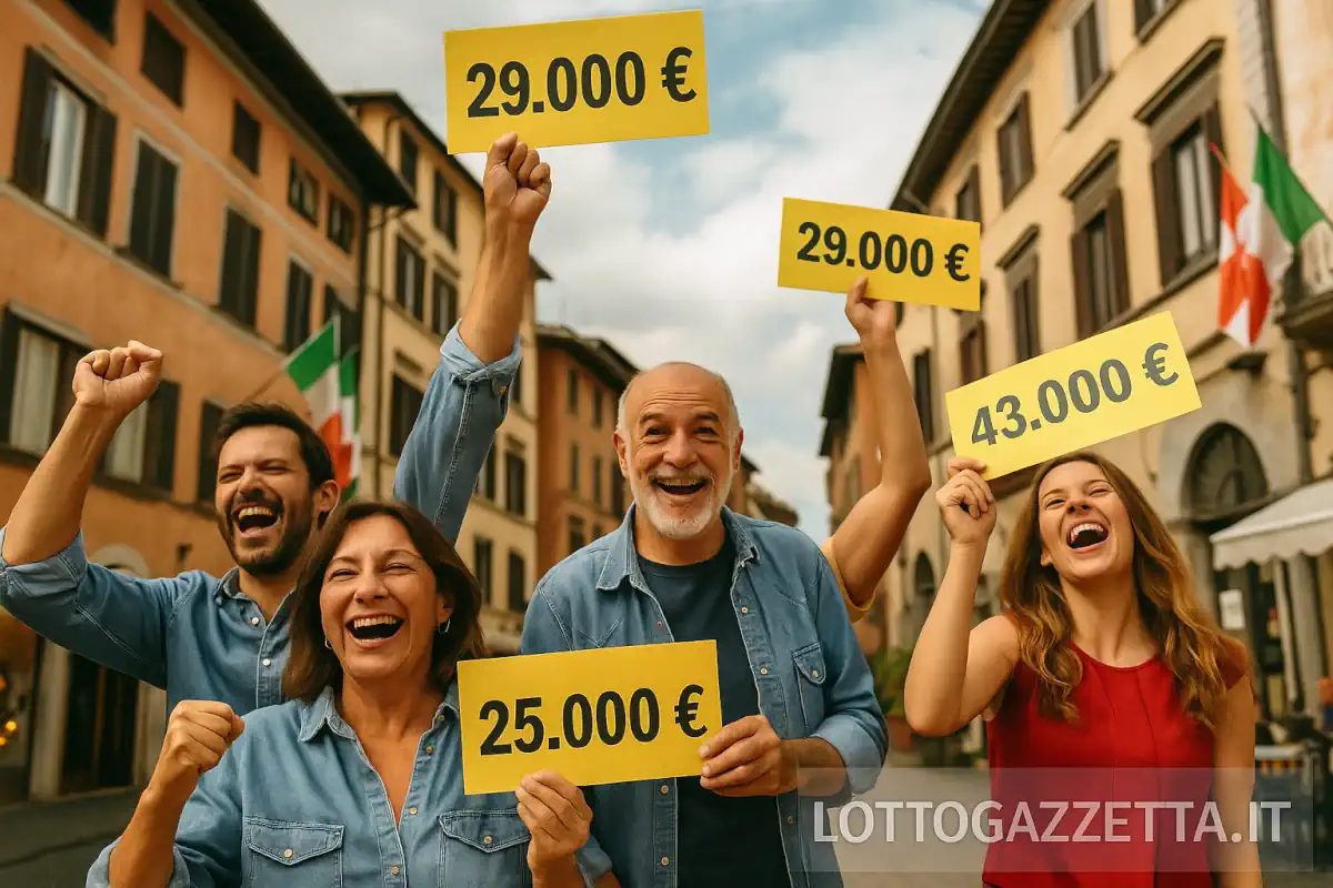 Campania superstar nel weekend del Lotto: premi per oltre 118mila euro!