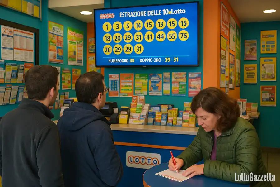Estrazioni del 10eLotto del 01/08/2025 1 Estrazioni del 10eLotto del 01/08/2025