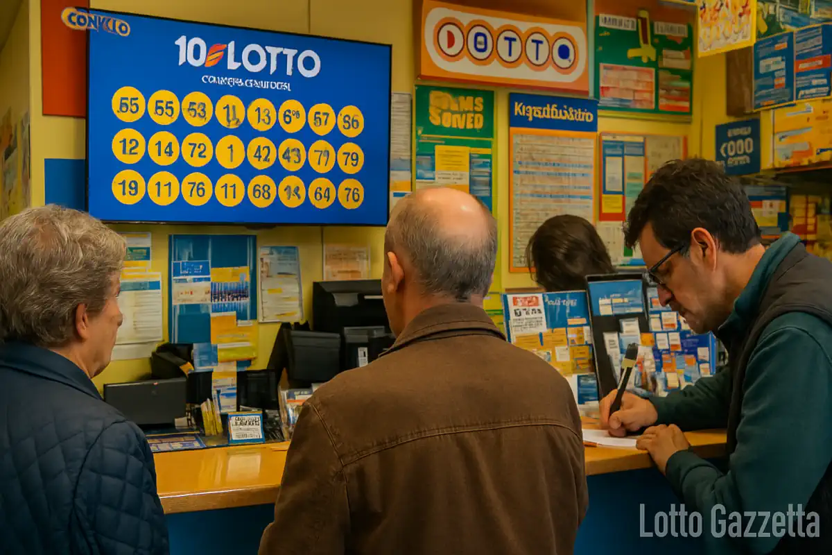 Estrazioni del 10eLotto del 05/07/2025