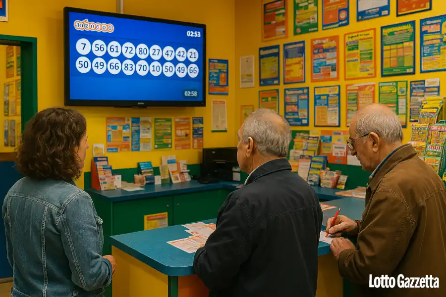 Estrazioni del 10eLotto del 31/07/2025 2 Estrazioni del 10eLotto del 31/07/2025