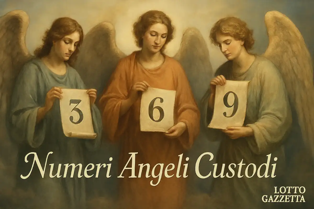 NUMERI DEGLI ANGELI CUSTODI del 12/07/2025