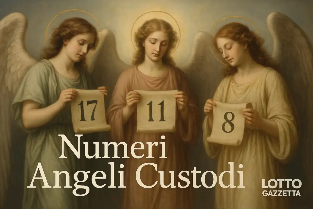 NUMERI DEGLI ANGELI CUSTODI del 17/07/2025