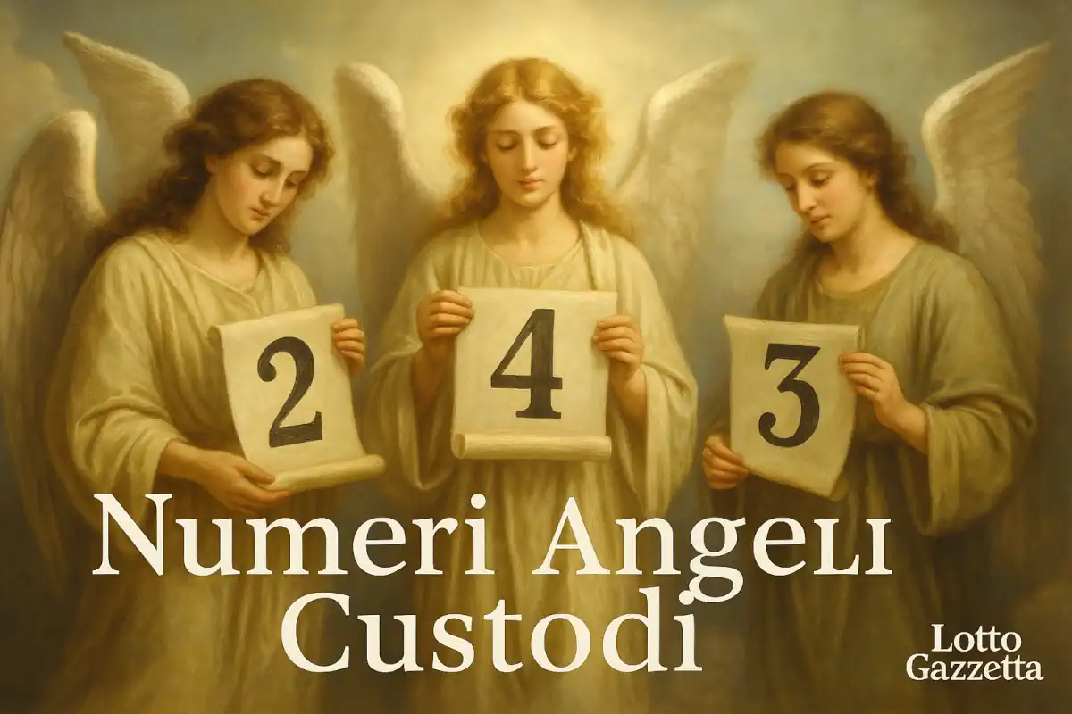 NUMERI DEGLI ANGELI CUSTODI del 18/07/2025