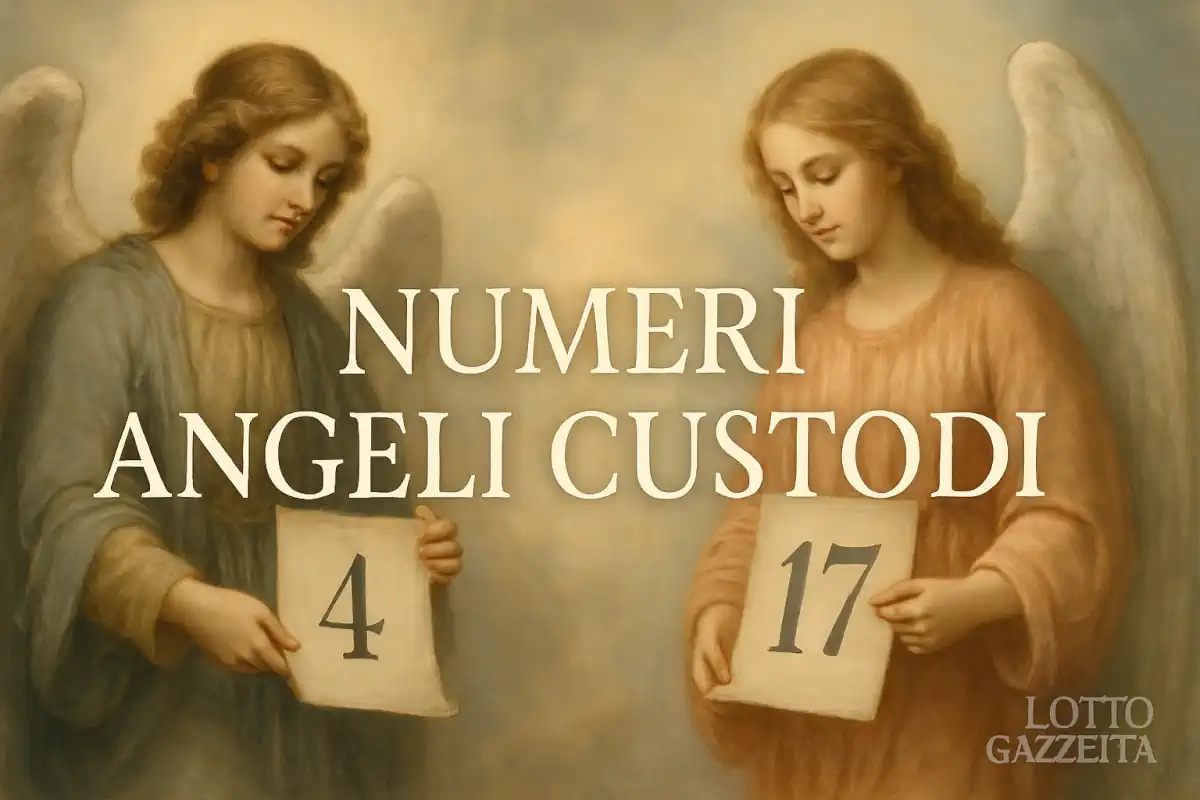 NUMERI DEGLI ANGELI CUSTODI del 22/07/2025