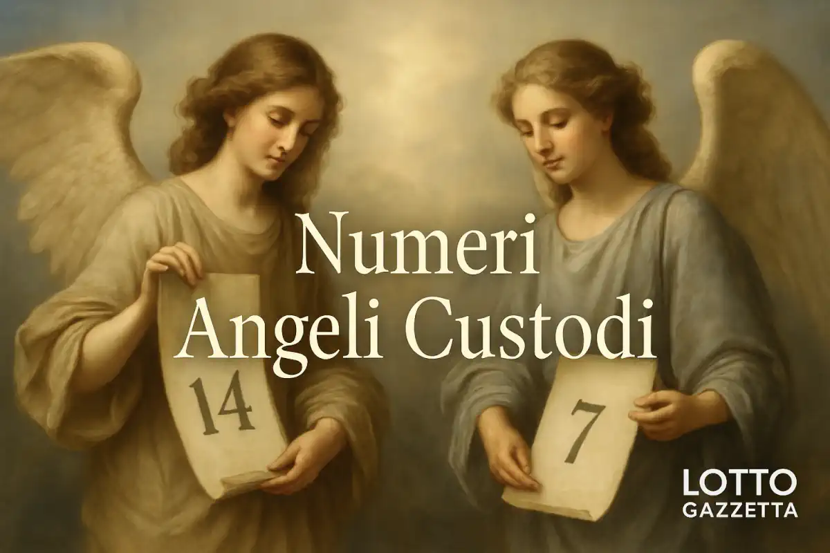 NUMERI DEGLI ANGELI CUSTODI del 24/07/2025