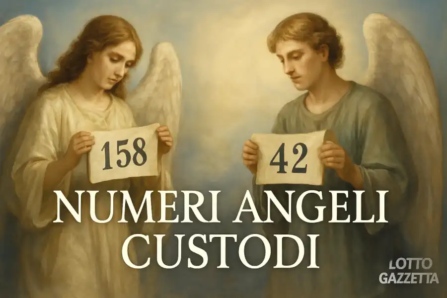 NUMERI DEGLI ANGELI CUSTODI del 31/07/2025