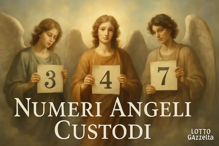 NUMERI DEGLI ANGELI CUSTODI del 01/08/2025