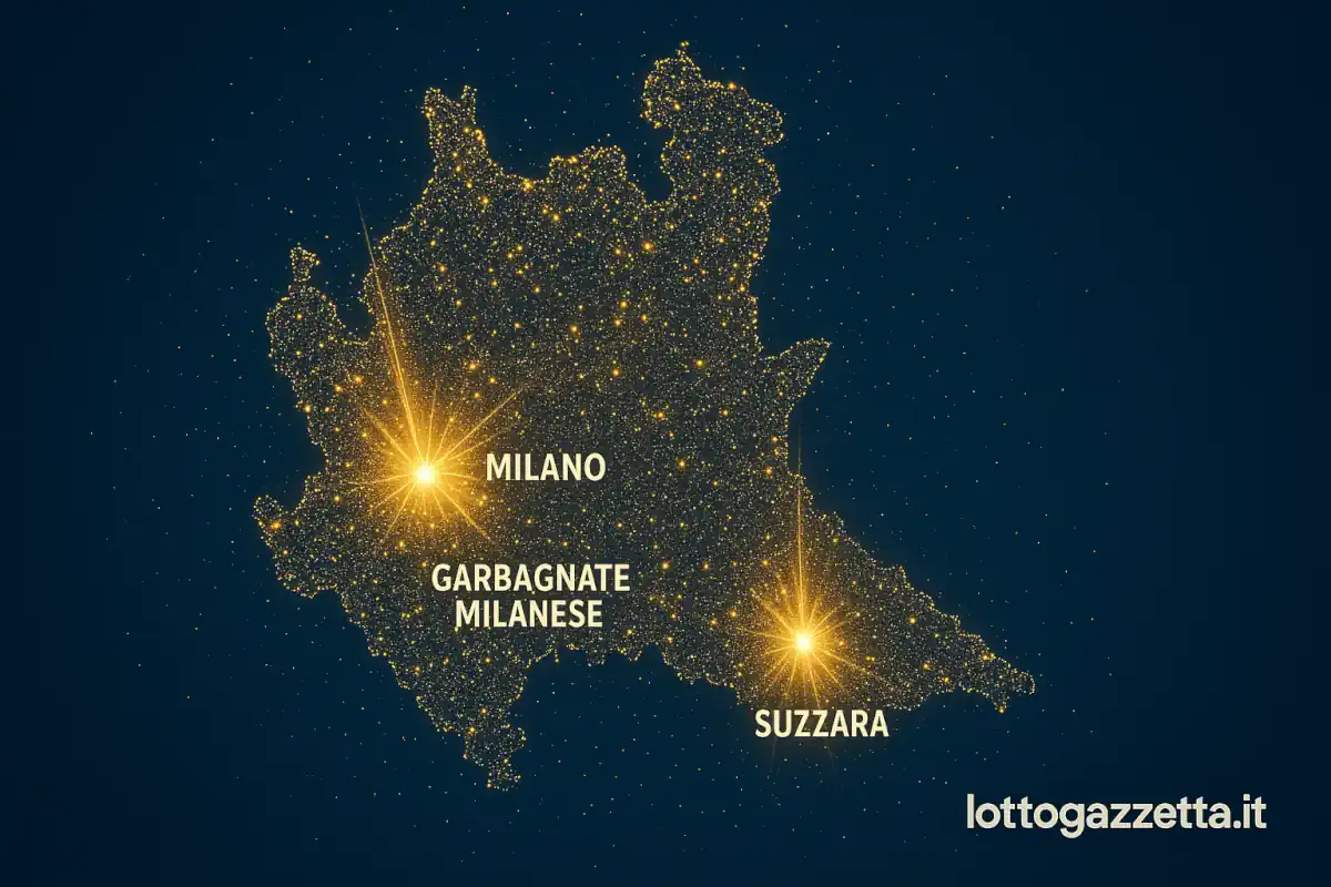 Vincite 10eLotto: Lombardia Incredibile, Piovono 57mila Euro 6 Vincite 10eLotto: Lombardia Incredibile, Piovono 57mila Euro