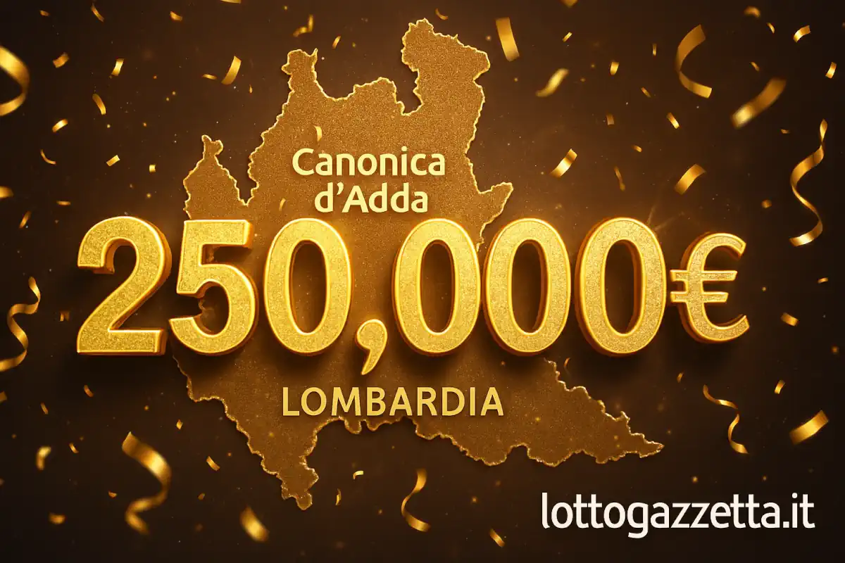 10eLotto, Colpo Epico da 250.000€: la Lombardia Sbanca Tutto 6 10eLotto, Colpo Epico da 250.000€: la Lombardia Sbanca Tutto