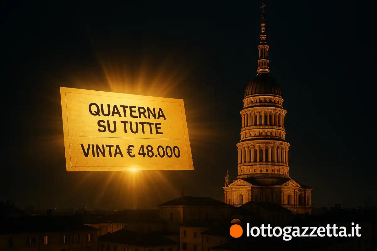 Vincite Lotto: In Piemonte una Tripletta da 70mila Euro