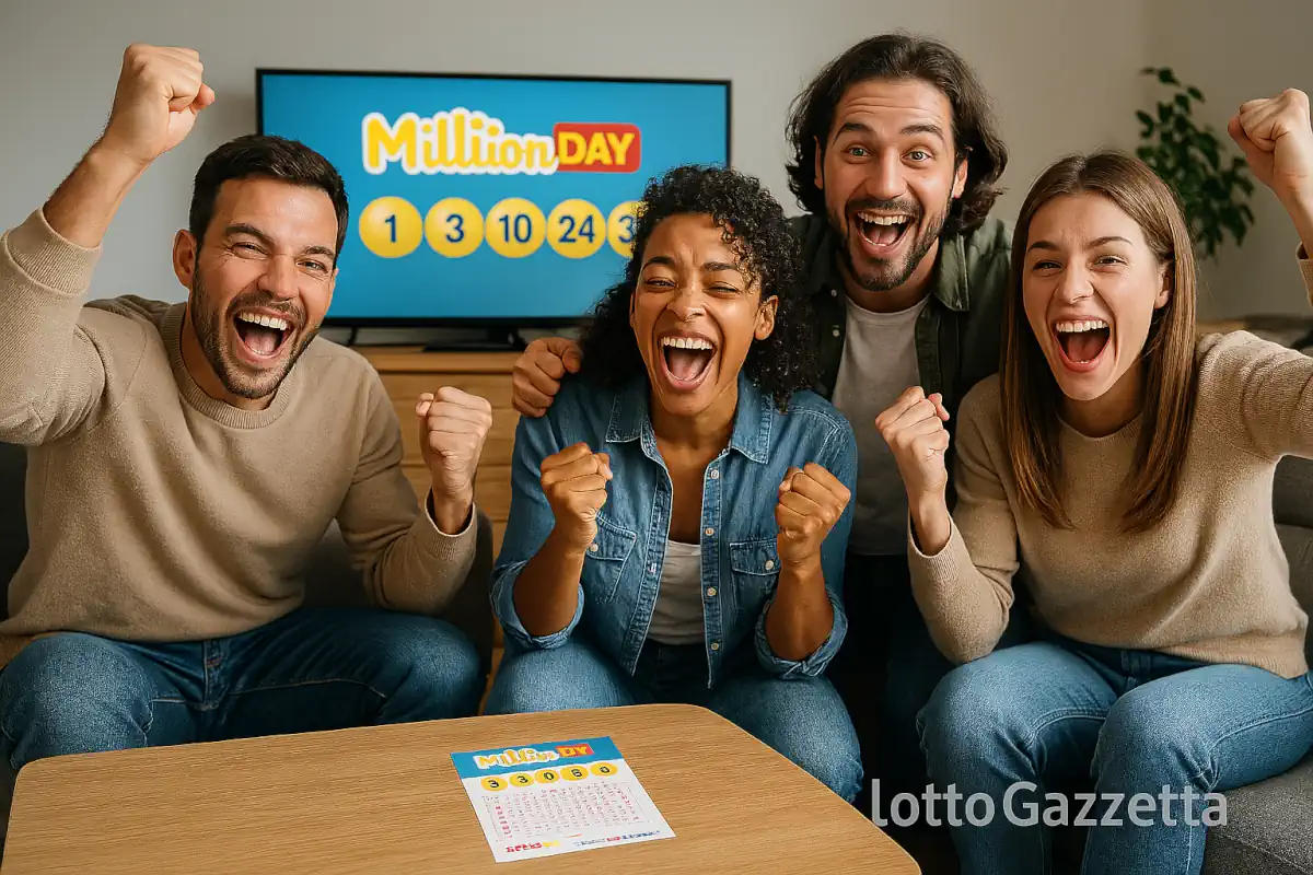 MillionDay e MillionDayExtra di 03/07/2025