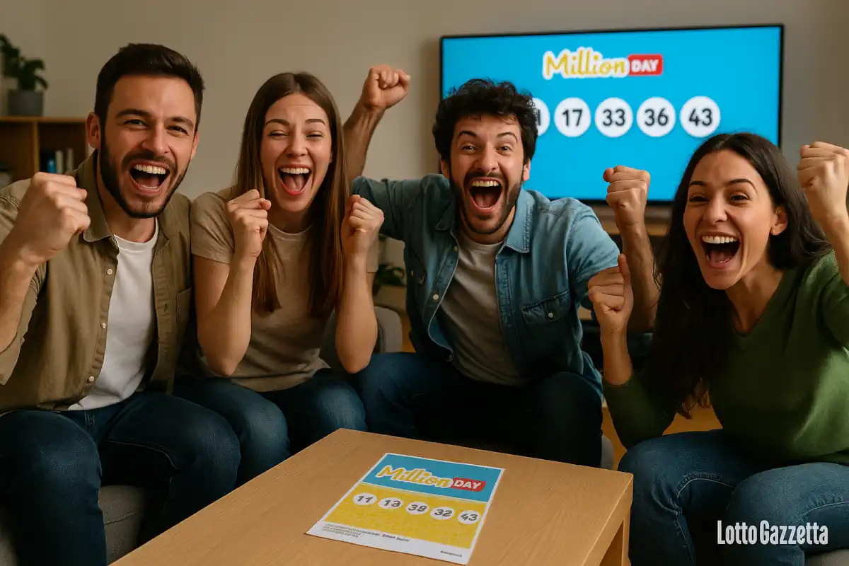 MillionDay e MillionDayExtra di 17/07/2025