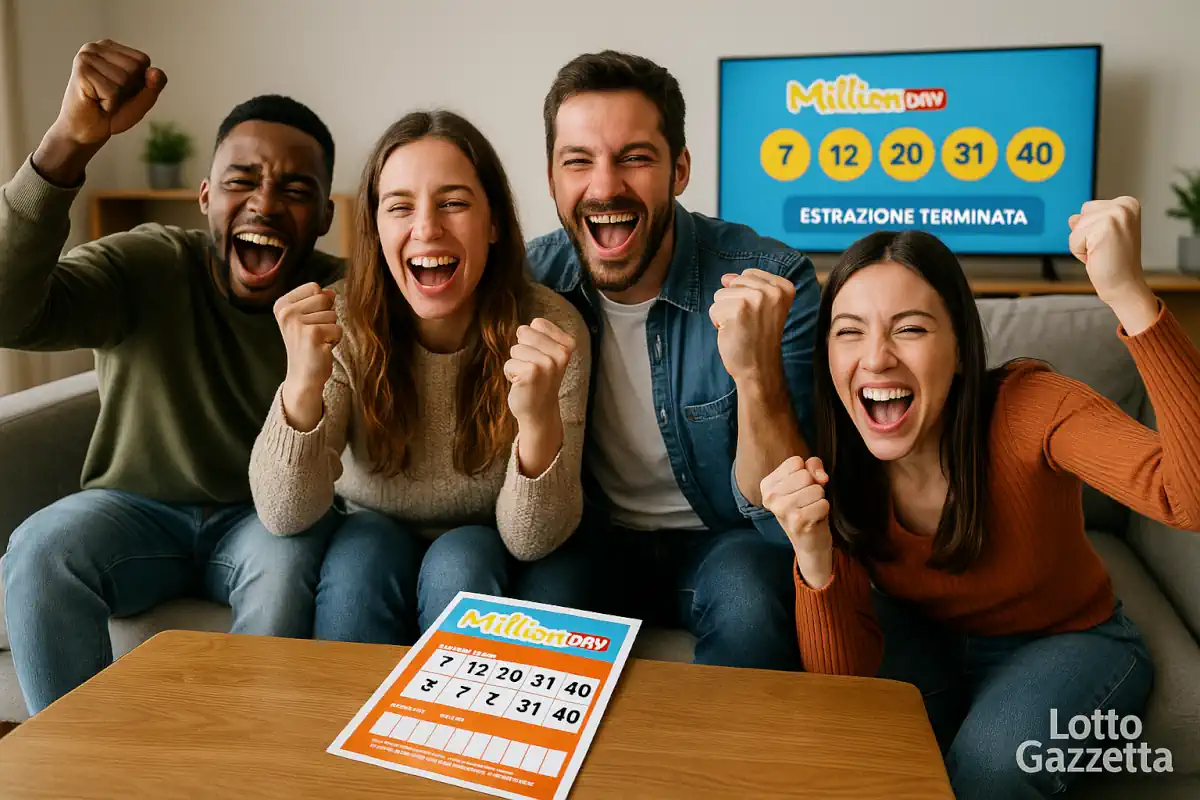 MillionDay e MillionDayExtra di 19/07/2025