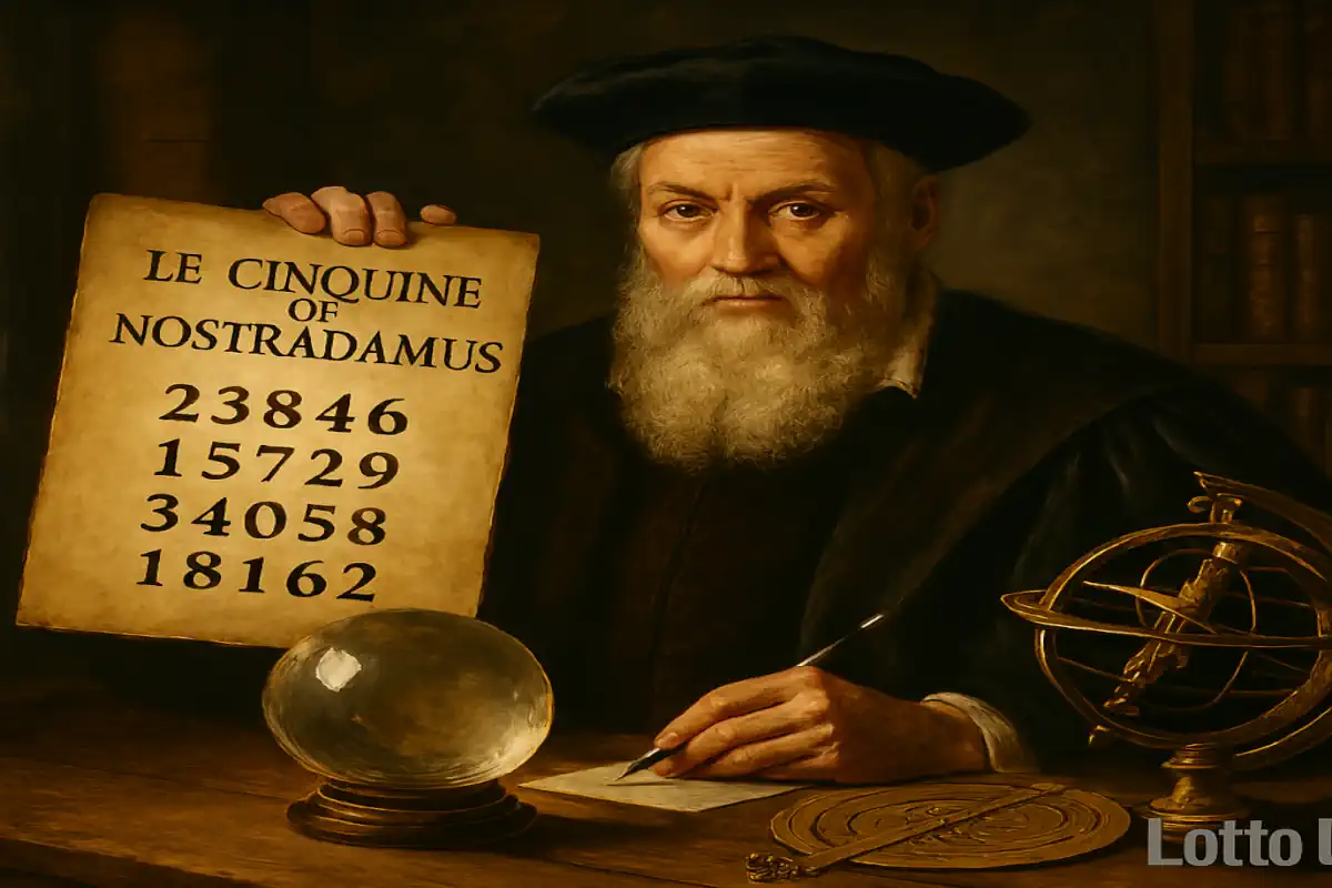 Le cinquine di NOSTRADAMUS del 08/07/2025