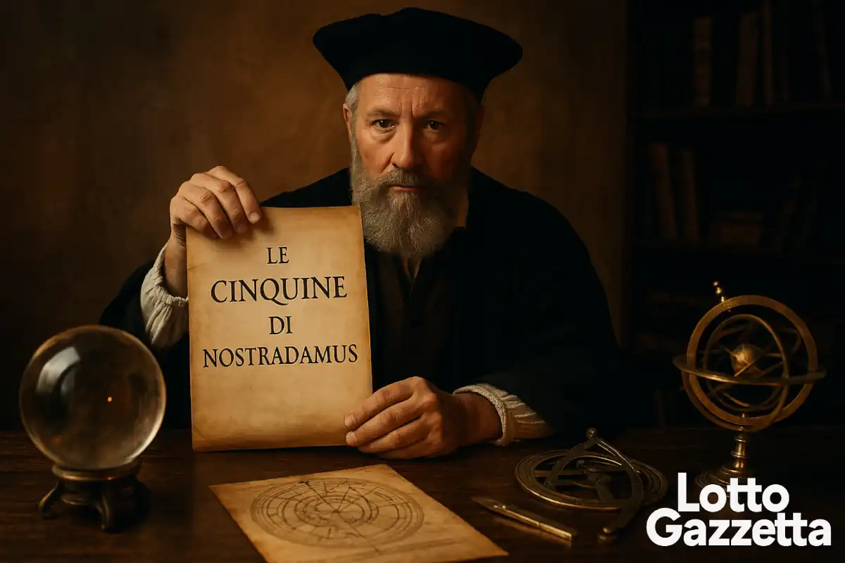 Le cinquine di NOSTRADAMUS del 17/07/2025