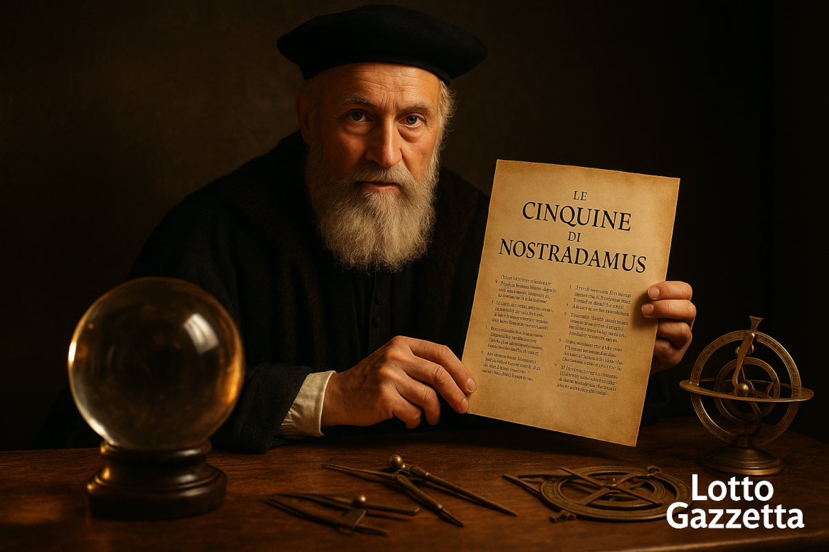 Le cinquine di NOSTRADAMUS del 26/07/2025