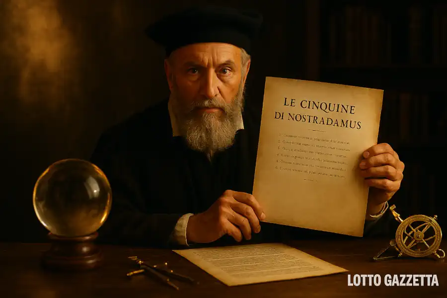 Le cinquine di NOSTRADAMUS del 01/08/2025