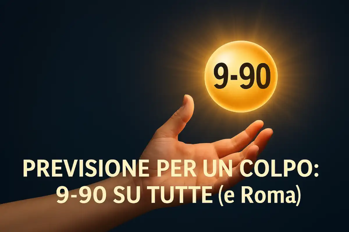 Ambo 9-90: L'Occasione di Gioco Dopo 927 Concorsi di Attesa 8 Ambo 9-90: L'Occasione di Gioco Dopo 927 Concorsi di Attesa